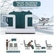 Travel Backpack with Shoe Compartment for Women Men Waterproof Sports Luggage Computer Backpack Casual Daypack(Peacock Blue)