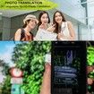 Language Translator Device No WiFi Needed,Two-Way AI Voice Translator for All Languages,139+ Language Online Translation,Newest 4In HD Offline/Photo Translation for Travel/Business/Study (Black)