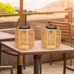 Solar Lanterns, Solar Powered Decorative Table Lamp for Garden Patio Courtyard Lawn, 1 Pack