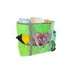 Extra Large Beach Bag, Mesh Beach Tote Bag Great Beach and Pool Bag for Family, Durable Oversized Beach Bag, Green