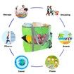 Extra Large Beach Bag, Mesh Beach Tote Bag Great Beach and Pool Bag for Family, Durable Oversized Beach Bag, Green
