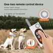 Recording Dog Shock Collar Waterproof Rechargeable E-Collar for Dogs with 16 Levels Beep Vibration Shock  with Remote NO Electrical shockShock