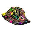 Funny Retro 90s Style Design Summer Unisex Reversible Print Bucket Hat