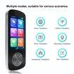Language Translator Device No WiFi Needed,Instant Two Way Language Translator with 137+ Languages,Offline/Photo/AI Translator Device,Voice Translator for Travel Business Learning (Grey)