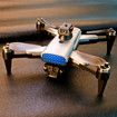 GPS Drone with 4K HD Camera,Brushless Motor,3 Camera Aerial Photography Drone With 360 Obstacle Avoidance RC Quadcopter Drone with Auto Return(1PC-Grey)