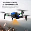 GPS Drone with 4K HD Camera,Brushless Motor,3 Camera Aerial Photography Drone With 360 Obstacle Avoidance RC Quadcopter Drone with Auto Return(1PC-Grey)