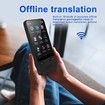 Language Translator Device,Portable Real-time Voice Translator 138 Languages,Offline,Recording,Photo Instant Translation for Learning Travelling Business Chat