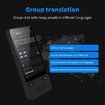Language Translator Device,Portable Real-time Voice Translator 138 Languages,Offline,Recording,Photo Instant Translation for Learning Travelling Business Chat