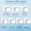 Red Light Massager for Face and Neck, 7 in 1 Face Lifting Device, Thermal and Vibration Technologies for Skin Care, Improve, Firm, Tighten and Smooth