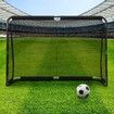 Soccer Football Net Set Metal Frame Goal Aluminium Backyard Game Training Practice Kids Adults Sports Equipment 2.2x1.7m