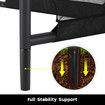 Soccer Football Net Set Metal Frame Goal Aluminium Backyard Game Training Practice Kids Adults Sports Equipment 2.2x1.7m