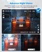 3 Channel 2.5K Dash Cam,1440P Dash Cam Front and Rear Inside,Dash Camera for Cars,Triple Car Camera with 32GB Card,G-Sensor,24Hr Parking,Loop Recording,IR Night Vision