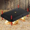 Chick Brooder Heating Plate Chicken Coop Heater Chook Brooding Poultry Duck Warmer Adjustable for 40 to 50 Chicks 40x60cm