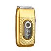 Electric Razor Shavers Foil for Men, Rechargeable Beard Trimmer Grooming Kit with LED Adjustable 3 Gears Detachable Blade Color Gold