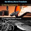 A10 Wireless Guitar System 2.4GHz 2 Modes for Acoustic Guitar Bass Violin Keyboard
