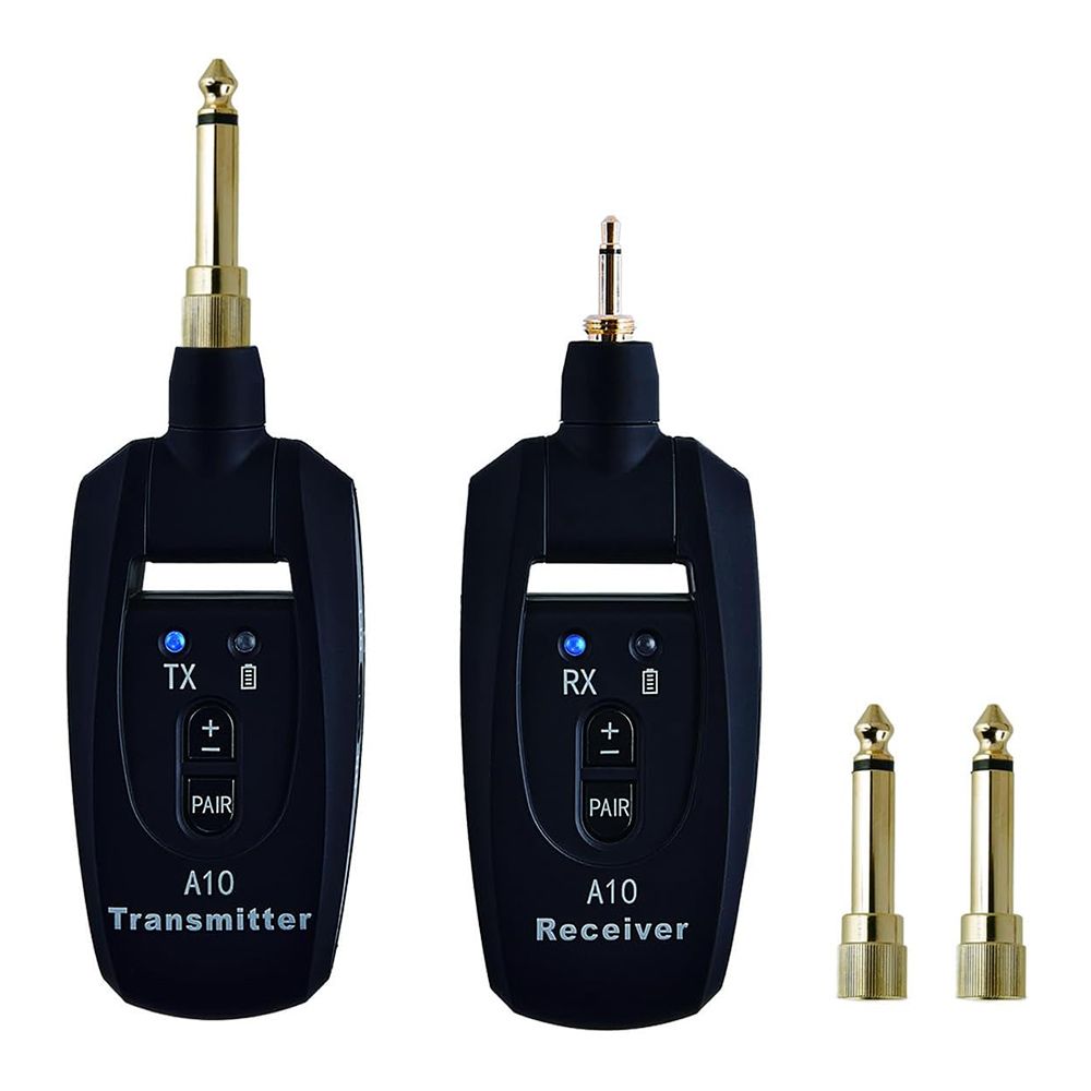 A10 Wireless Guitar System 2.4GHz 2 Modes for Acoustic Guitar Bass Violin Keyboard