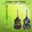 Wireless Guitar Transmitter Receiver System 2.4GHz Audio Transmitter and Receiver for Electric Guitar Bass Violin Electric Instruments