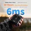 5.8Ghz Wireless Guitar System With Charging Case Wireless Transmitter And Receiver 4 Working Channel for Electric Guitar Digital Wind Instrument Wireless System A Inch Square Mini Device