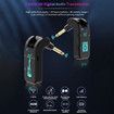 Wireless Guitar Transmitter Receiver,WS-4 2.4GHz Wireless Guitar System Reable Transmitter and Receiver 4 Channels 30m Transmission 282 Degree Rotatable Head 5H Endurance for Electric Guitar Bas