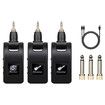 Microphone System Guitar Transmitter and Receiver for Dynamic Microphone Guitar Condenser Microphone