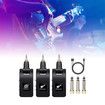 Microphone System Guitar Transmitter and Receiver for Dynamic Microphone Guitar Condenser Microphone