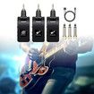Microphone System Guitar Transmitter and Receiver for Dynamic Microphone Guitar Condenser Microphone