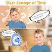 Rechargeable Visual Timer for Kids, Pomodoro Timers for Classroom with Clock Alarm for Teacher Student, Gifts for Kids Girl Boys
