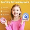 Rechargeable Visual Timer for Kids, Pomodoro Timers for Classroom with Clock Alarm for Teacher Student, Gifts for Kids Girl Boys