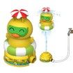 Flying Animal Sprinklers for Kids Water Toys Attaches to Garden Hose Splashing Fun Toys for Age 3+ Child Boys Girls Holiday Birthday Gift Yellow Duck