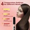 Cordless Hair Straightener Brush for Women,Electric Hair Straightening Comb,30s Fast Heating,USB Rechargeable, Portable Hair Straightening Brush for Travel, 1 Pack