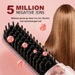 Cordless Hair Straightener Brush for Women,Electric Hair Straightening Comb,30s Fast Heating,USB Rechargeable, Portable Hair Straightening Brush for Travel, 1 Pack