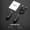 Wireless Microphone Transmitter Receiver 2.4Ghz, XLR Microphone Wireless System,for Condenser Mic