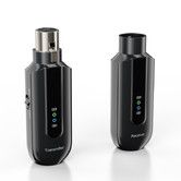 Wireless Microphone Transmitter Receiver 2.4Ghz, XLR Microphone Wireless System,for Condenser Mic