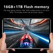 Android 12 Tablet 10.1 Inch 6GB RAM 1TB Expandable Bluetooth Dual Camera GMS Certified WiFi Black Colour