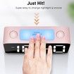 Super Loud Alarm Clock for Heavy Sleepers, RGB Digital Clock with 7 Color NightLight, Adjustable Volume, USB Charger, Small Clocks for Bedrooms Bedside, ok to Wake for Kids, Teens (Pink+RGB)