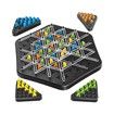 Chain Triangle Chess Triggle Game Rubber Band Set Interactive Kids Family Party Strategy Fun Educational Toy Multiplayer