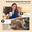 Automatic Cat Feeder with Camera 1080P Night Vision Smart Pet Feeder for Cats Dogs 6L Remote Control App Audio