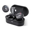Wireless Lavalier Microphone for Android Type C Phone Noise Cancellation, 5h Battery Life, 164ft, Charging Case USB-C Wireless Lapel Podcast Microphone Mic for Video Recording, Vlogging