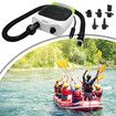 Electric SUP Air Pump Dual Stage Inflation Paddle Board Pump Auto-Off Portable Pump for Inflatable Paddle Boards Boats Mattress