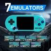 Retro Handheld Game Console, Game Console 11000 Games, SF2000 3.0in IPS Screen Wireless Stick Game Station, Support TV & Multi-Language (Blue)