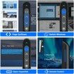 USB Wireless Presenter Remote Presentation Clicker, Volume Control PowerPoint Clicker with Red Pointer Long Range PPT Slide Advancer for Mac Laptop PC Computer