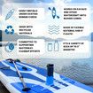Paddle Board and Kayak Drink Holder Signature Blue