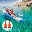 2 Pieces Inflatable Boat SUP Pump Adaptor Air Pump Converter Air Valve Adapter Conventional Air Pump Adapter Pumping Head Connector for Inflatable Kayak Stand Up Paddle Board (Orange)