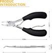 Toenail Clippers for Seniors Thick Toenails, Heavy Duty Toe Nail Clippers