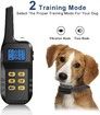 Anti Barking Dog Collar 1000M Remote Puppy Training Rechargeable Sound Safe Humane Vibration Shock 1 Dog Obedience Behaviour Correction