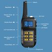 Anti Barking Dog Collar 1000M Remote Puppy Training Rechargeable Sound Safe Humane Vibration Shock 1 Dog Obedience Behaviour Correction