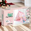 Kids Play Tents Fairy Playhouse Mermaid Tent Gift Toys for Girls Children Play House (Pink)