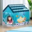Kids Play Tents 50 color Balls Fairy Playhouse Tent Gift Toys for Girls Boys Children Play House (Under water world)