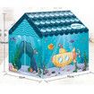 Kids Play Tents 50 color Balls Fairy Playhouse Tent Gift Toys for Girls Boys Children Play House (Under water world)