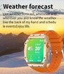 Smart Watch (Dial/Call) Outdoor Sports Watch for Men Waterproof Smartwatches 1.91 Super Large HD Touch Screen Sleep Monitor Bluetooth Call for iOS Android Phone-Orange
